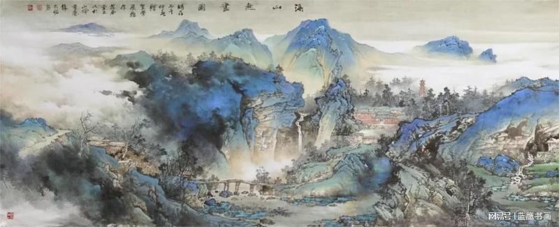  笔墨当随时代：解析杨天佑彩墨山水的技法体系与文化表达 书画藏品