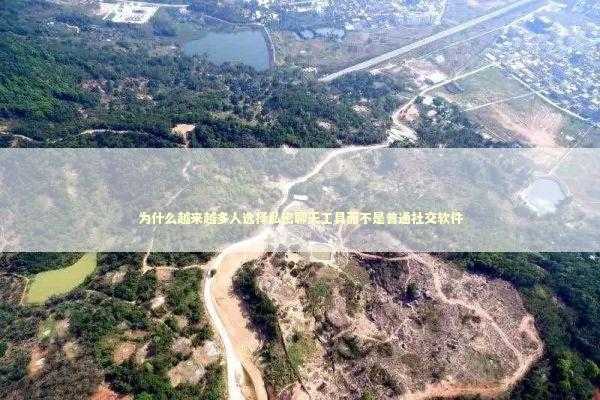 为什么越来越多人选择私密聊天工具而不是普通社交软件 IT技术